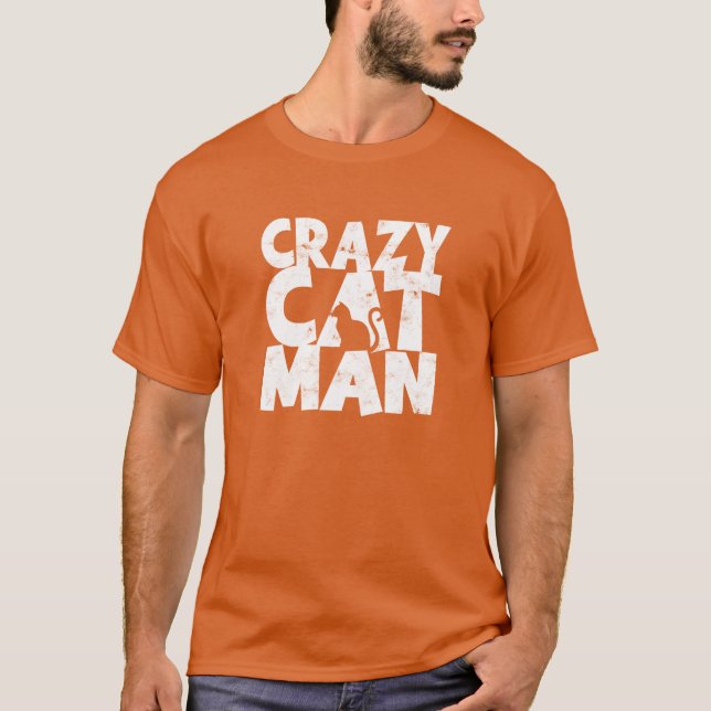 Camiseta Gato louco Gato (Frente)