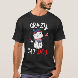 Camiseta Gato Louco Mulher Dia de as mães