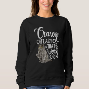 Camiseta Gato Louco Que Funciona Para Mim Pet De Gato
