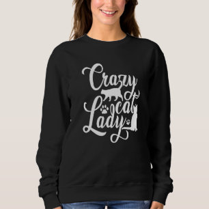 Camiseta Gato Louco, Senhora Gráfica, Proprietário de Gatos