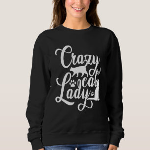 Camiseta Gato Louco, Senhora Gráfica, Proprietário de Gatos