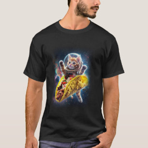 Camiseta Gato Louco Taco Espacial Divertido Cinco De Mayo G