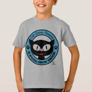 Camiseta Gato Lover para sempre E PURR-IBUS UNUM