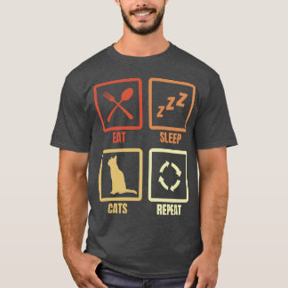 Camiseta Gato Lover Routine amigo