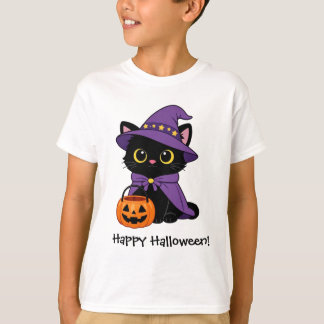 Camiseta Gato Mágico Feiticeiro | Gatinho Fantasia