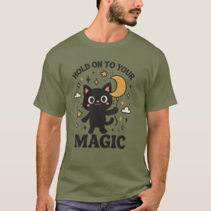 Camiseta Gato Mágico Lua