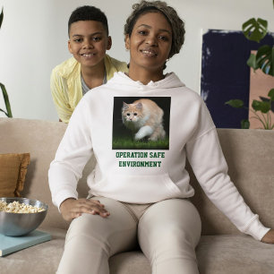 Camiseta Gato Maine Coon em Cinza com Texto Verde Personali