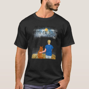 Camiseta Gato Maine Coon Estou Oly Falando Com Meu Gato Hoj