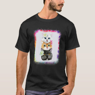 Camiseta Gato Mais Amor R Pai Mãe Menino Menina Ie Tinta A