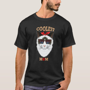 Camiseta Gato Mais Legal Mãe Eu Gato Ragdolas Mãe Eu Gato R