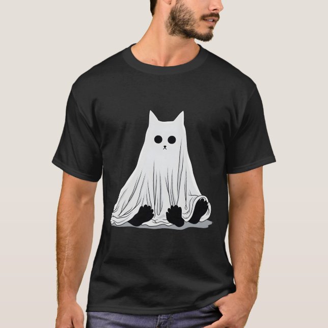 Camiseta gato malhado (Frente)