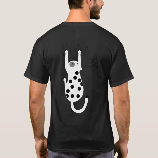 Camiseta "Gato Malhado (Verso)