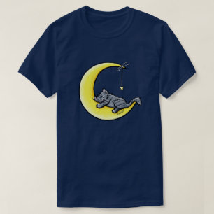 Camiseta Gato Malhado Amor Lunar