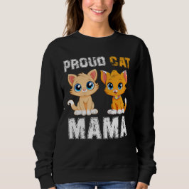 Camiseta Gato-Mama Orgulhoso, Dia Nacional dos Animais de e