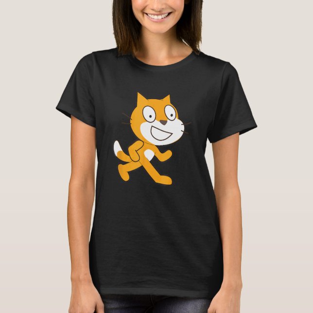 Camiseta Gato Mascote Oficial da Linguagem de Programação S (Frente)