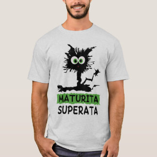 Camiseta Gato Maturita Superata 2026