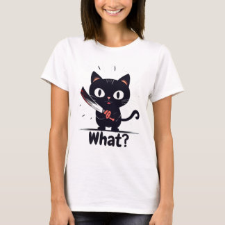Camiseta Gato Mau - O quê?