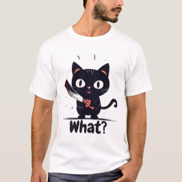 Camiseta Gato Mau - O quê?