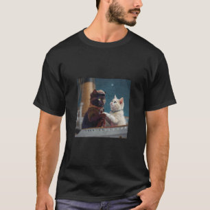 Camiseta Gato Meme Engraçado Filme Titanic Rms Cruzeiro Nav