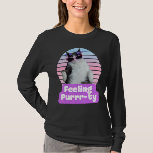 Camiseta Gato Meme Hilário Kitty Felino Sentimento Purr ty