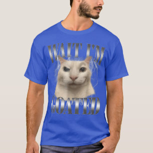 Camiseta Gato Meme Humor Divertido Espero Eu Sou Goated Diz
