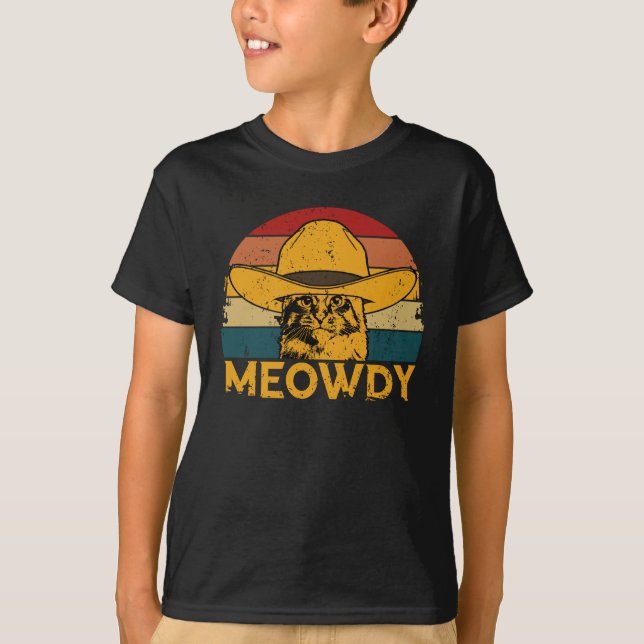 Camiseta Gato meowdy (Frente)