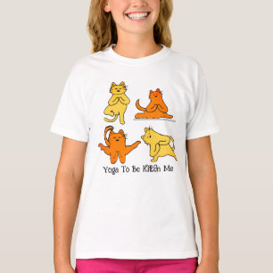 Camiseta Gato Mestre de Yoga: Gato Hillário de Yoga Pun LOL