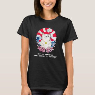 Camiseta Gato Mia Eu Sei Gato Mãe Gato Pai Humor Piada de G