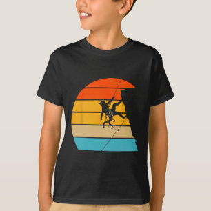 Camiseta Gato Montanha Escalador Pedregulho Esporte Arte Re