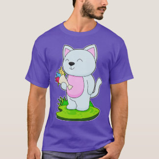 Camiseta Gato Monte de Flores