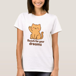 Camiseta Gato Motivacional Cujo | Kawaii Positive Vibes T-S