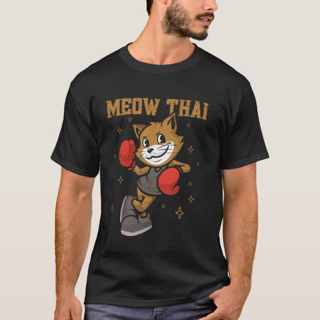 Camiseta Gato Muay Thai (Frente)