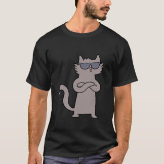 Camiseta Gato Mulheres Homens Melhor Pai Gato Mãe