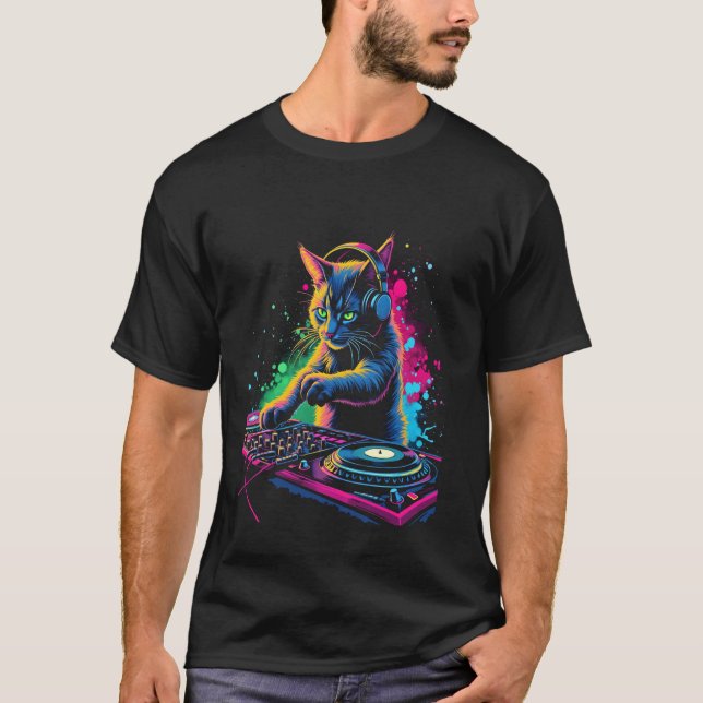 Camiseta Gato musical (Frente)