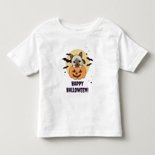 Camiseta Gato Na Abóbora Gatos Doce Feliz Dia das Bruxas
