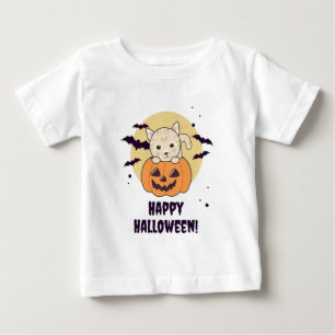 Camiseta Gato Na Abóbora Gatos Doce Feliz Dia das Bruxas
