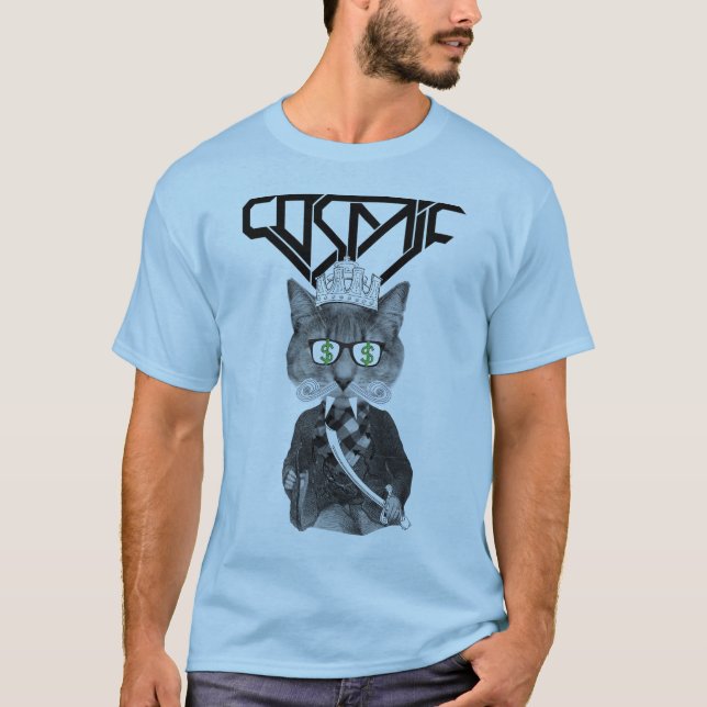 Camiseta Gato na ação (Frente)