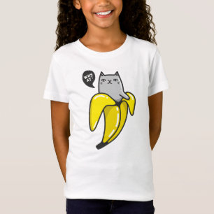 Camiseta Gato na banana