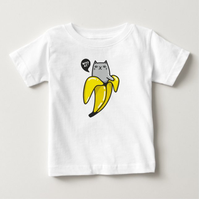 Camiseta Gato na banana (Frente)
