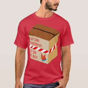 Camiseta Gato Na Caixa