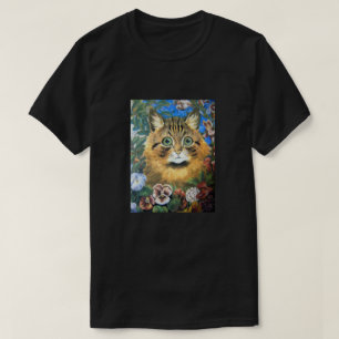 Camiseta Gato na flor, Louis Wain