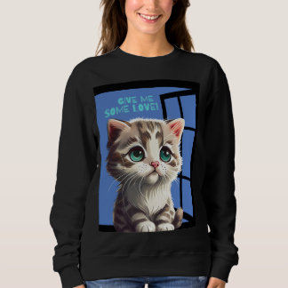 CAMISETA GATO NA JANELA CITAÇÃO