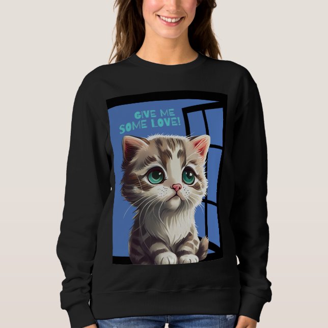 CAMISETA GATO NA JANELA CITAÇÃO (Frente)