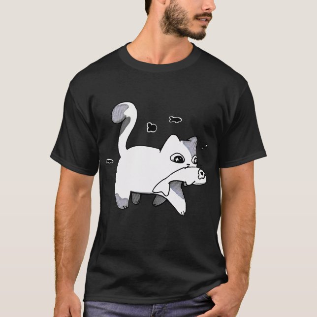 Camiseta Gato não (Frente)