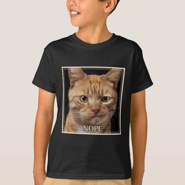 Camiseta Gato Não (Frente)