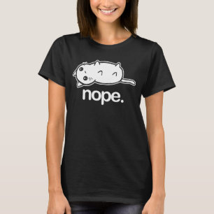Camiseta Gato Não Dizendo Gato Proprietário Gatinho Gato Ga