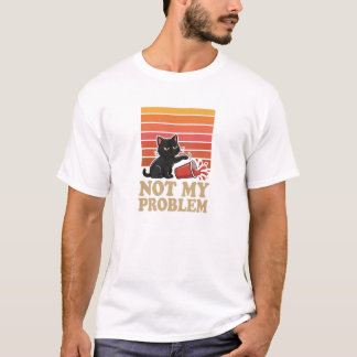 Camiseta Gato Não É Meu Problema