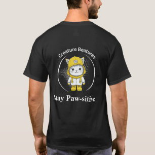 Camiseta gato nas botas amarelas Costal Beach Humor