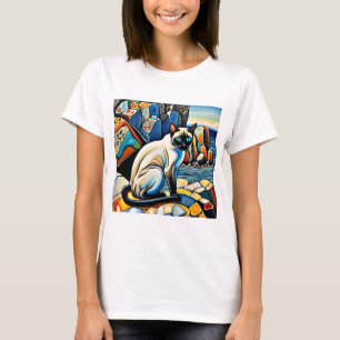 Camiseta Gato nas Rochas