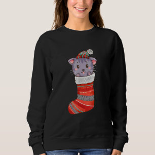 Camiseta Gato Natal Colorido Mia Gatinho Gato Gato Fofo